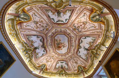 İtalya, CASERTA 'da. Caserta Kraliyet Sarayı (Reggia di Caserta)).