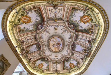 İtalya, CASERTA 'da. Caserta Kraliyet Sarayı (Reggia di Caserta)).