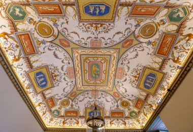 İtalya, CASERTA 'da. Caserta Kraliyet Sarayı (Reggia di Caserta)).