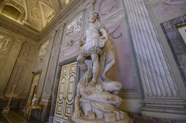 İtalya, CASERTA 'da. Caserta Kraliyet Sarayı (Reggia di Caserta)).