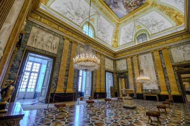 İtalya, CASERTA 'da. Caserta Kraliyet Sarayı (Reggia di Caserta)).
