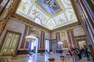 İtalya, CASERTA 'da. Caserta Kraliyet Sarayı (Reggia di Caserta)).