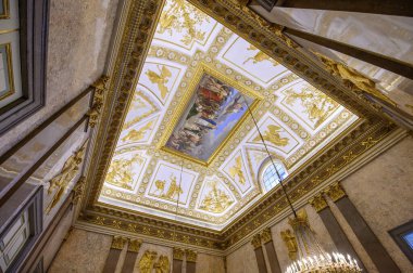 İtalya, CASERTA 'da. Caserta Kraliyet Sarayı (Reggia di Caserta)).