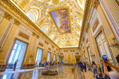 İtalya, CASERTA 'da. Caserta Kraliyet Sarayı (Reggia di Caserta)).