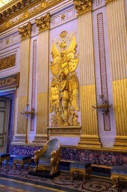 İtalya, CASERTA 'da. Caserta Kraliyet Sarayı (Reggia di Caserta)).