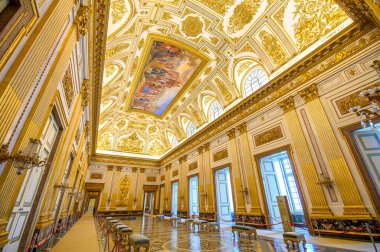 İtalya, CASERTA 'da. Caserta Kraliyet Sarayı (Reggia di Caserta)).