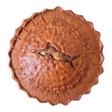 Ev yapımı pasta Üstten Görünüm