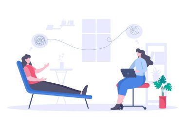 Psikoloji, Depresyon, Yalnızlık, Hastalık, Beyin Gelişimi ya da Umutsuzluk nedeniyle Akıl Sağlığı. Psikoterapi ve zihinsel sağlık hizmetleri. Görüntü