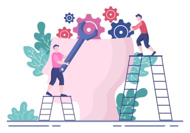 Psikoloji, Depresyon, Yalnızlık, Hastalık, Beyin Gelişimi ya da Umutsuzluk nedeniyle Akıl Sağlığı. Psikoterapi ve zihinsel sağlık hizmetleri. Görüntü