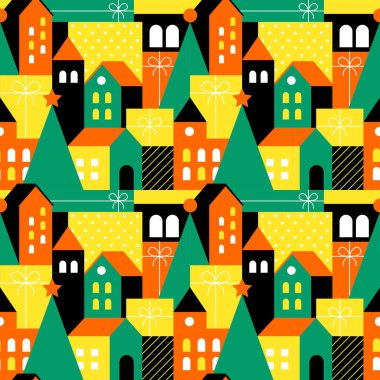 Mutlu Noeller, Noel Dekorasyonu ve Şenlik Süslemeleri ile Kusursuz Desenli Çizimler