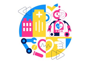 Tıp alanında Al Entegrasyonu, Modern Hastane İnovasyonu ve Gelişmiş Sağlık Teknolojisi ile Kullanılan Robotlar