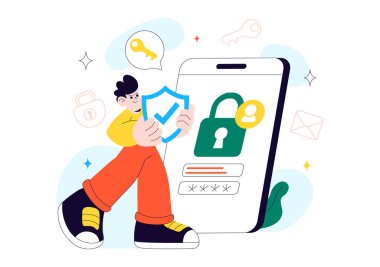 Sayısal Güvenlik, Veri Koruması ve Çevrimiçi Güvenlik Eğitiminde Düz Arkaplan Güvenliği Konulu Siber Güvenlik Bildirimi