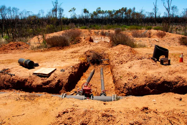 Water Pipeline Maintenance in the Ground