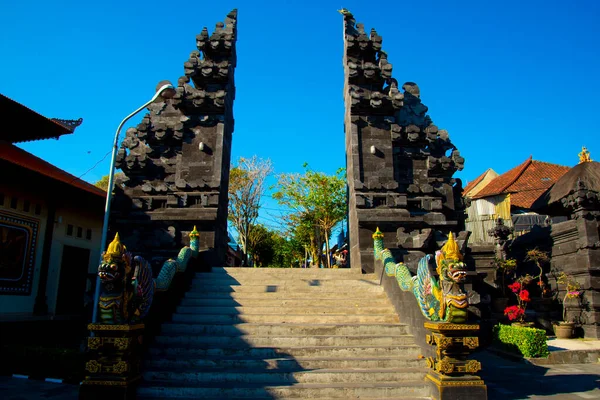 Tanah Lot Temple Bali Indonésie — Stock fotografie