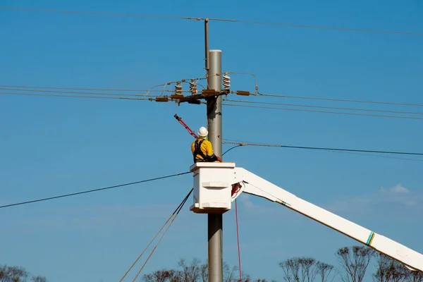 Maintenance of Industrial Electrical Pole