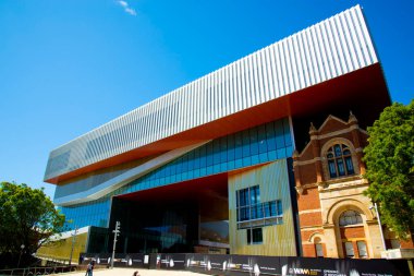 Perth, Avustralya - 12 Eylül 2020: Batı Avustralya Boola Bardip Müzesi