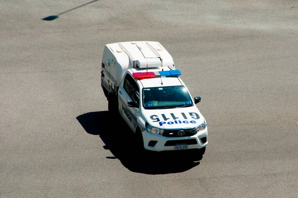 オーストラリアのパース 2020年9月24日 市内の西オーストラリア州の警察車 — ストック写真