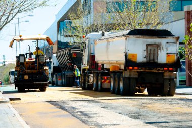 Şehirdeki Sokak İnşaatı
