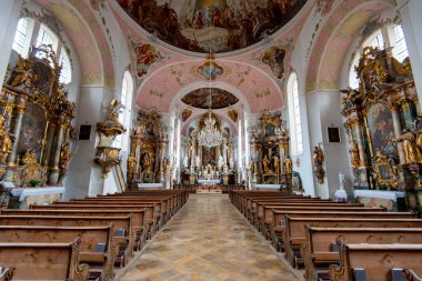 St. Peter ve Paul Kilisesi - Oberammergau - Almanya