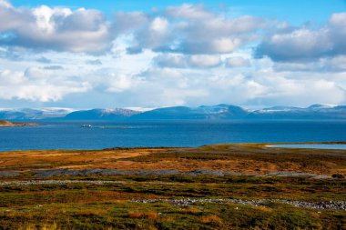 Finnmark İlçesinde Sonbahar - Norveç