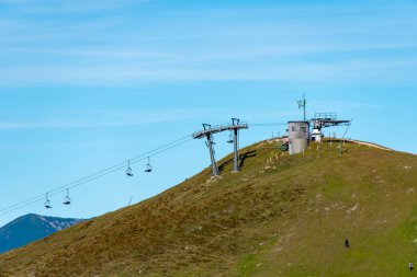 Dachstein Dağları 'nda Gondol Asansörü - Avusturya