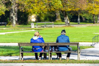 Salzburg 'daki Hellbrunn Garden - Avusturya