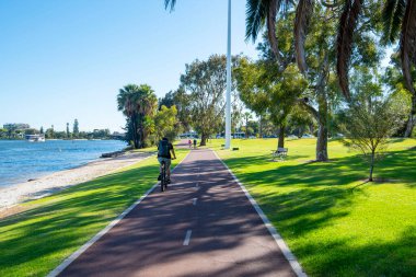 Mounts Körfezi Yolu Paylaşılan Yol - Perth - Batı Avustralya