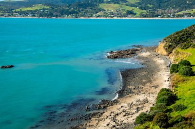 Martin 'in Omapere' deki Plajı - Yeni Zelanda