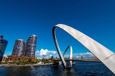 Elizabeth Quay Köprüsü - Perth - Avustralya