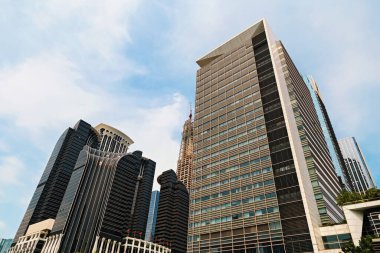 Gökdelenler gökyüzüne, Çin 'e, Shenzhen' e, 22.08.2019