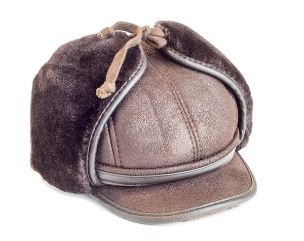 Gorra de invierno para hombre — Foto de Stock