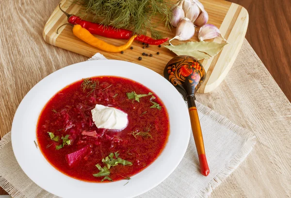 Borsch. — Foto de Stock