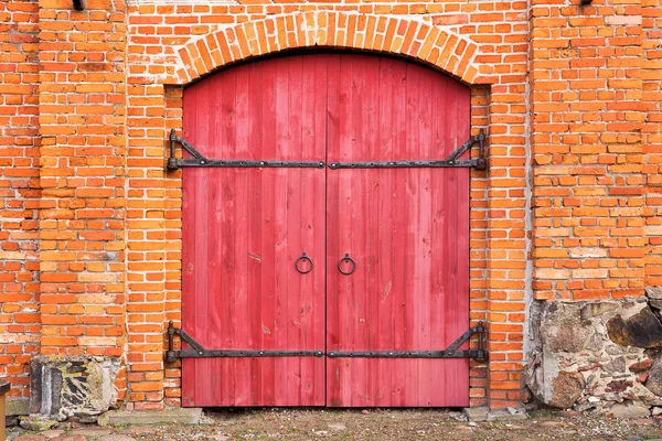 Puerta de madera vieja —  Fotos de Stock