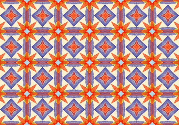 Colorful kaleidoscopic pattern — Stock Photo, Image