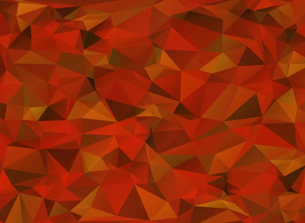 Polygonal pattern in red and brown tones — Stock Photo, Image