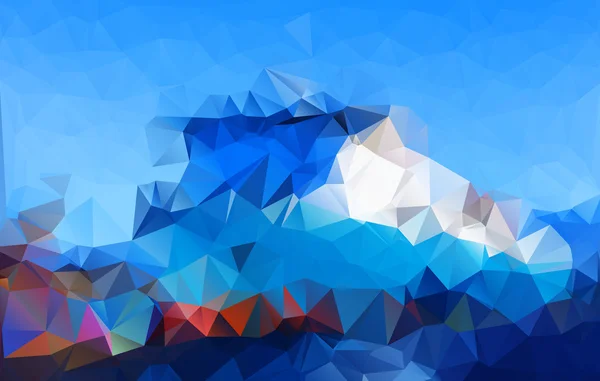 Abstract polygonal background — Stock Photo, Image
