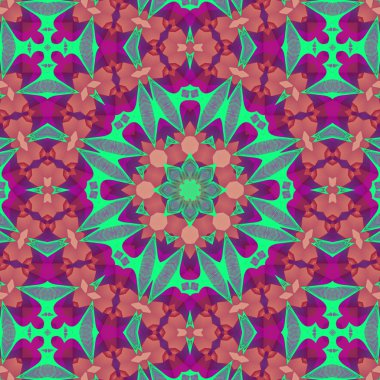 etnik sürekli değişen desenler