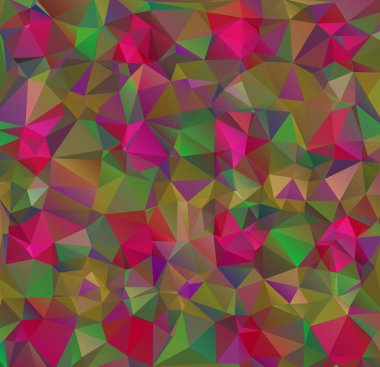 düşük Poli stil illüstrasyon