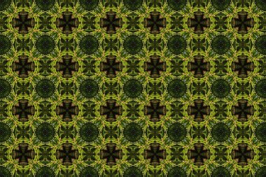 Yeşil sürekli değişen desenler