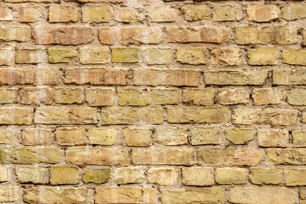 Fragmento de una pared de ladrillo —  Fotos de Stock