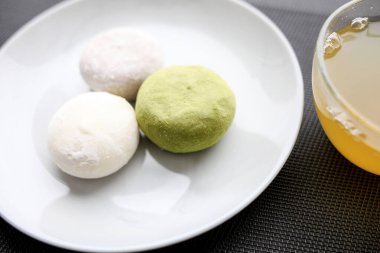 Japon dondurması, pirinç hamuru..