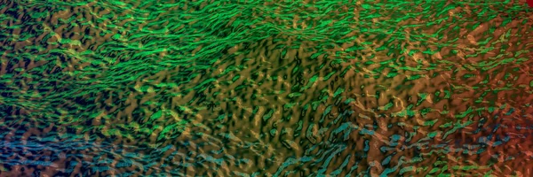 Волна Текстурированных Частиц Абстрактный Фон Динамическими Волнами Рендеринг Иллюстрация — стоковое фото