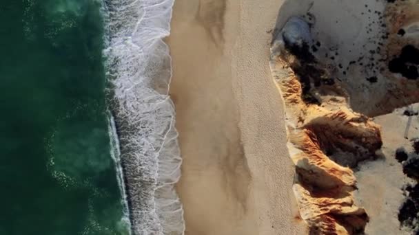 Praia Bom Sucesso Obidos Portugal — Stockvideo