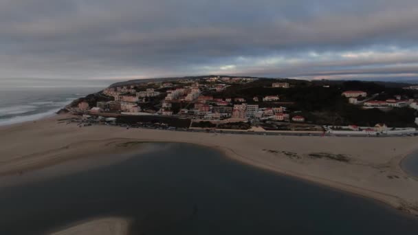 Foz Arelho Portugal — Vídeo de Stock