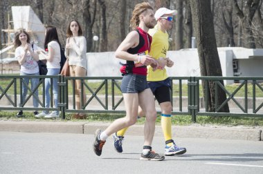 Kharkov, Ukrayna, 9 Nisan 2016 uluslararası maraton