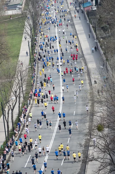 Internationale Marathon in Kharkov, Oekraïne, 9 April 2016 — Stockfoto