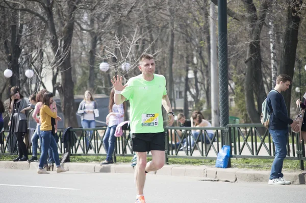 Internationale Marathon in Kharkov, Oekraïne, 9 April 2016 — Stockfoto