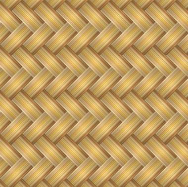 vector texture of straw matting