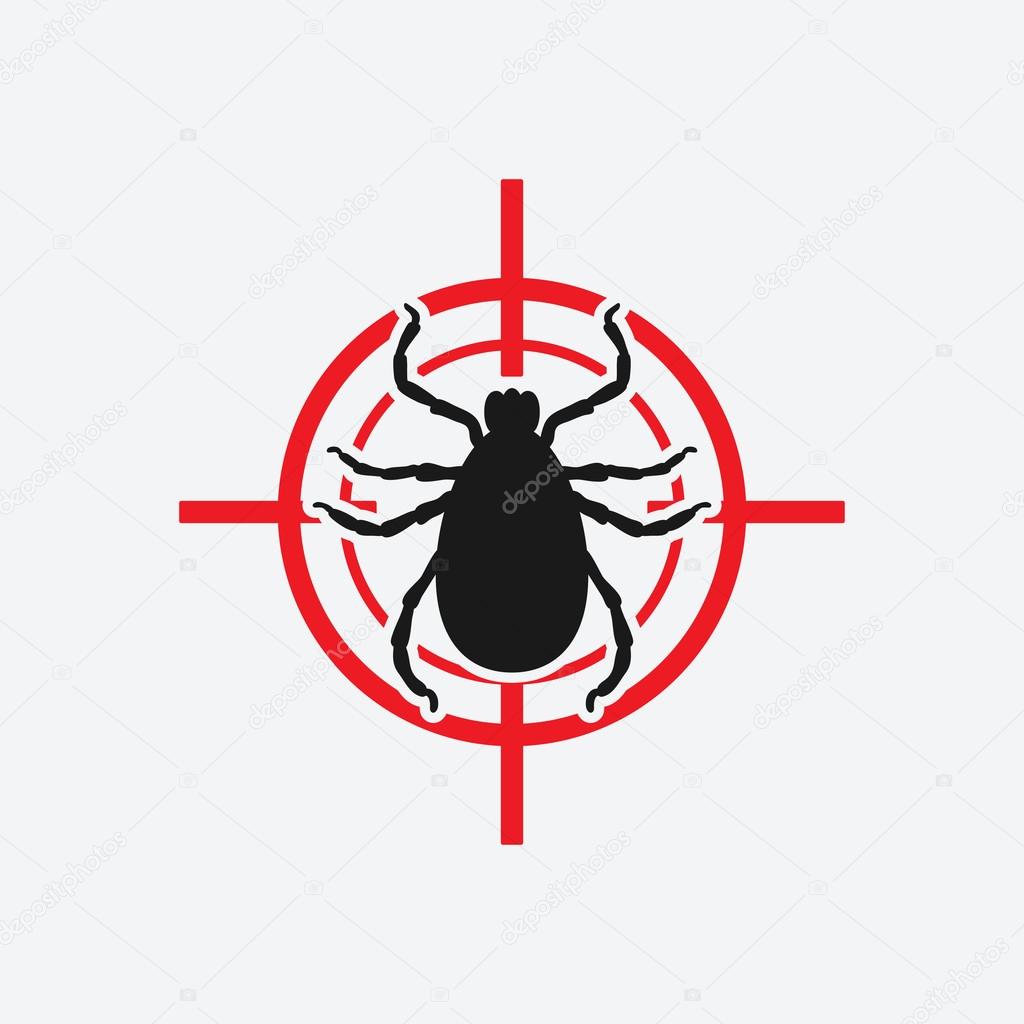 mite icon red target