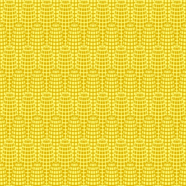 Gelbe Mais nahtlose Muster — Stockvektor